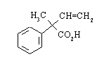 2-methyl-2-phenyl-3-butenoic acid